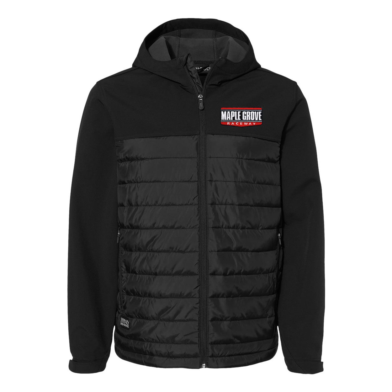 Soft shell puffer jacket hot sale